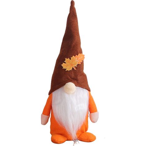 Ornements de Noël Gnome en peluche – Ornements de Noël Gnome pour la maison, le restaurant, le bureau（café）