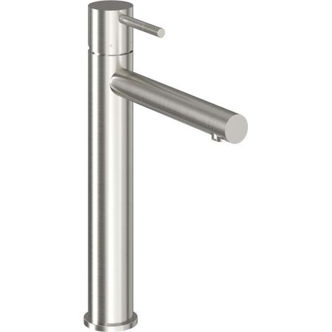 Ravak Nox - Grifo de lavabo, acero inoxidable cepillado X070645 (1/3)