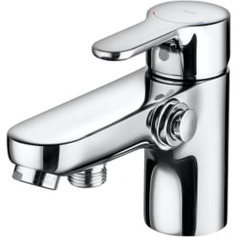 Mitigeur bain-douche L20 monotrou avec inverseur automatique - Chromé - Roca - A5A0509C00