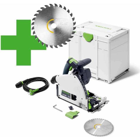 Festool Tauchsäge TS 60 KEBQ-Plus Master Edition 1500W HW Sägeblatt 168mm 577847 (1/10)