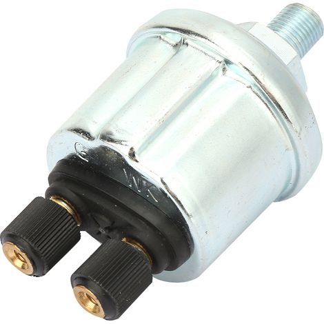 Capteur de pression d'huile fileté double tête 1/8 NPTF, brillant, compatible VDO, 0-10bar, pour voiture (1/5)