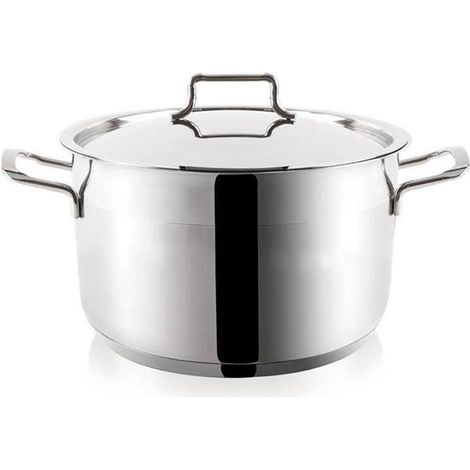 Orion 18/10 Premium Marmite Edelstahl 2,3 Liter Silber