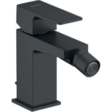 DURAVIT MH2400001046 Manhattan Bidet 1 Trous mit Mittenanschluss, noir (1/2)