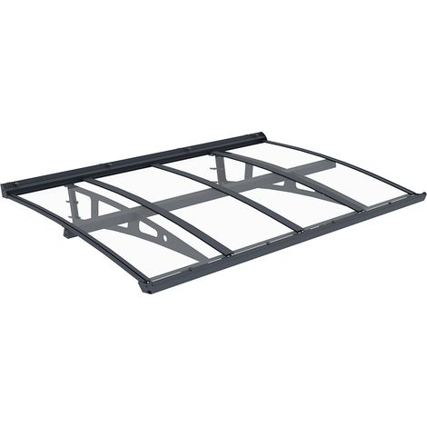 Westmann Metall Vordach Luxa Anthrazit 100x150x32 cm