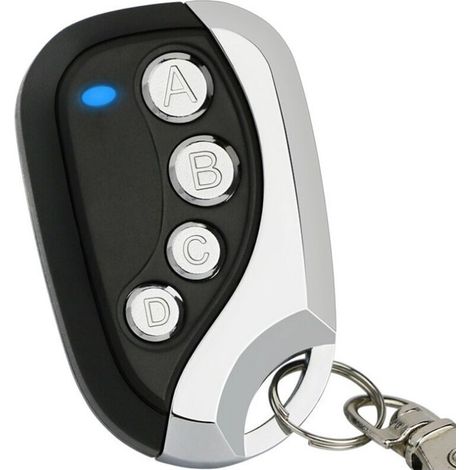 2Pcs Télécommande Universelle Copieuse Remote, Alarme et Lumière en Une Seule Télécommande - Signal 433 Mhz (1/5)