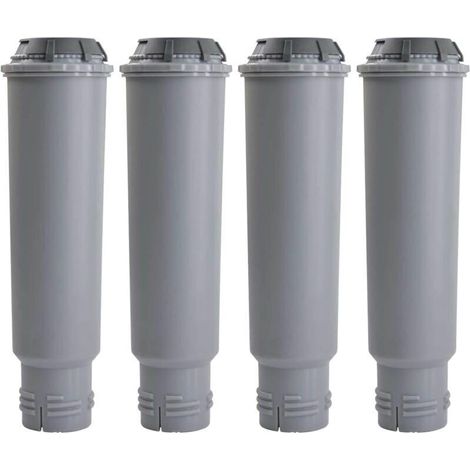 Lot de 4 cartouches filtrantes pour machines à café Krups F088 EA829S, Jura, Nivona, Melitta Barista TS, Nivona, Siemens, FilterLogic CFL-701B (1/4)