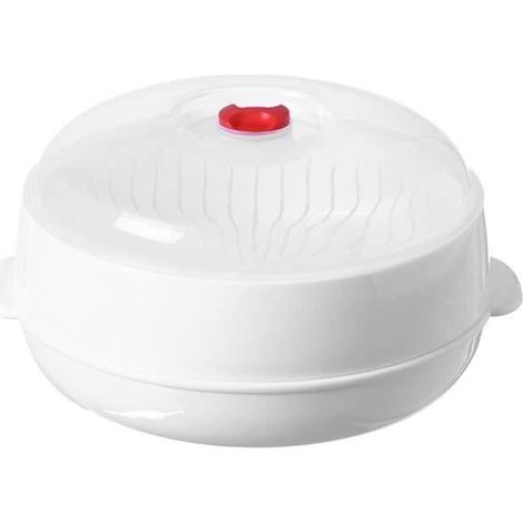 Cuiseur vapeur - PZCC - DéDié au micro-ondes - Pratique - Haute qualité - Compatible lave-vaisselle (1/4)