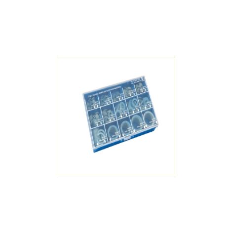 boîte de 480 joints gaz bleu assortis 12/17 au 40/49