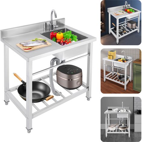 YISSALE -Outillage -Lave-vaisselle Cuisine Simple Lave-vaisselle commerciale pour restaurants en acier inoxydable (1/5)