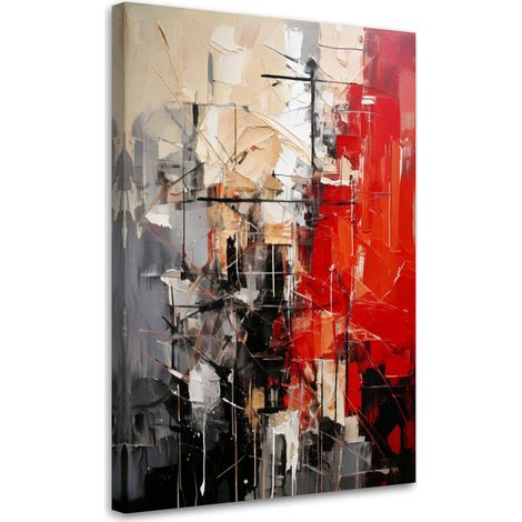Tableau déco Abstraction géométrique Minimalisme 40x60