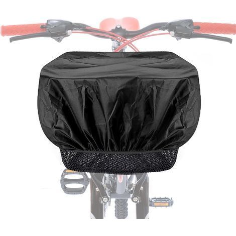 Regenschutz für Fahrradkörbe, 2-teiliger Frontfahrradkorb, wasserdicht, Regenschutz mit Sattelbezug, Fahrradkörbe (1/5)