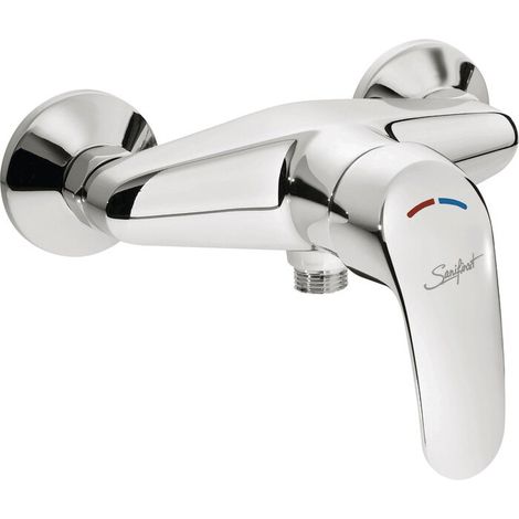 Mitigeur de douche hospitalier - SANIFIRST - Manette pleine - Entraxe 150 mm (1/2)