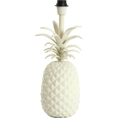 Light & Living - tischlampe - Pineapple - beige - metall -
