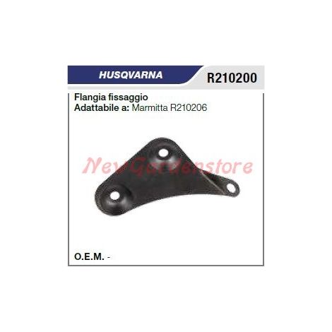Flangia fissaggio Marmitta silenziatore HUSQVARNA motosega R210200