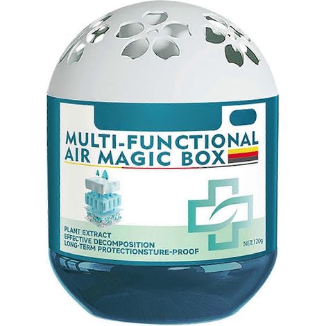 Boîtier purificateur d'air multifonctionnel - Purificateur d'air et collecteur de poussière portable, sans électricité, silencieux, compatible avec la maison, le bureau, la voiture et les voyages.