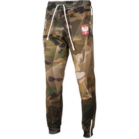 Herren-Sporthose, Polen-Tarnmuster, Größe 3XL