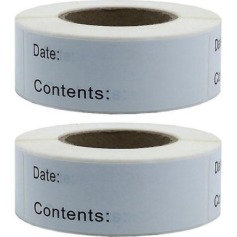 2 Rollen Englisch Aufzeichnung Datum Paste
