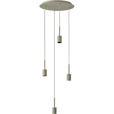 [GEBRAUCHT] B-Ware OSRAM Hängelampe Pendelleuchte Decor Needle Plate beige Stahl Lampe E27 LED (1/2)