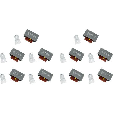 10x 39400-SM4-003 Kraftstoffpumpen-Hauptrelais für Mercedes-Benz C-Klasse (1992–2001), ...