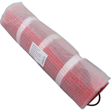 Tapis chauffant au sol à grille 6㎡, avec Thermostat, feuille d'aluminium auto-adhésive, système de coussin électrique, contrôle WiFi, 220V (1/5)