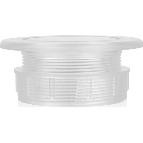 Bouchon Trou de Parasol, Insert Trou Parasol Table Patio avec Couvercle Bouchon pour Patio Extérieur Camping Piscine Jardin (Transparent) (1/5)