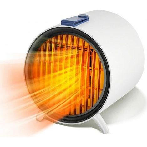 Chauffage en céramique, chauffage électrique 500 W, protection contre la surchauffe, chauffage d'appoint, adapté pour l'intérieur, le bureau, la maison, la chambre. (1/5)