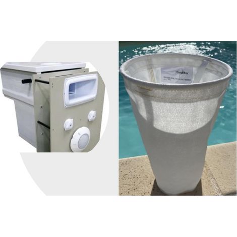 Poche de filtre de piscine 5 microns – Compatible Filtrinov GS14 après 2020 – Filtration fine pour eau claire – Écologique et réutilisable – Easyfilter