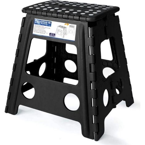 Tabouret - Petit tabouret - Marchepied de cuisine - Petit marchepied de cuisine - Marchepied pliant - Marchepied de cuisine/salle de bain/abri de jardin - 29 x 22 x 40 cm (1/5)