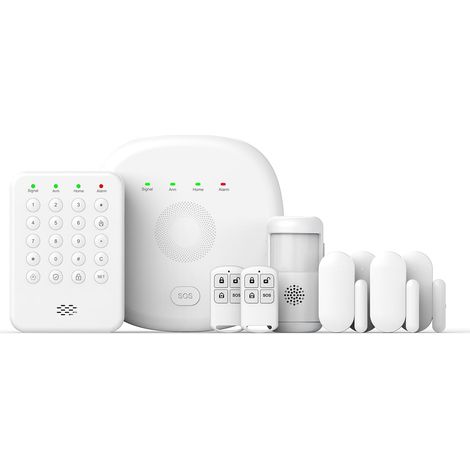 Kit Alarme Maison sans Fil - Compatible (1/5)