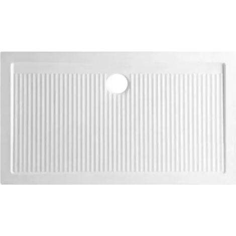 Piatto doccia rettangolare ferdy 80x140x6,5 cm