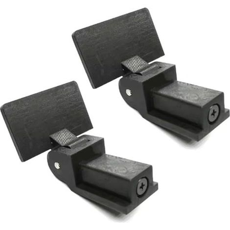 Lot de 2 charnières en plastique anti-poussière pour platine AT LP120 et platines compatibles LP60X LP5 LP3 LP70X LP140 (1/5)