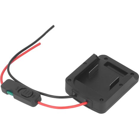 Adaptateur 18V pour Batterie Lithium, Convertisseur avec Fusible et Borne, Compatible BL1415 BL1430 BL1430B, Outil Électrique (1/5)