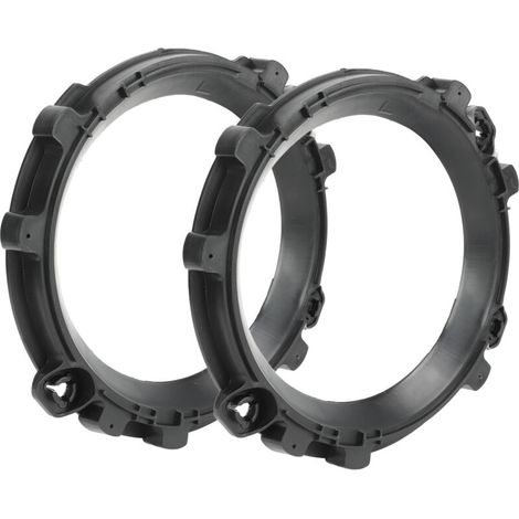 Supporto per fari LED 7 pollici, in plastica ABS, duraturo e facile da installare, adatto a modelli TJ (1997-2006), versatile (1/3)