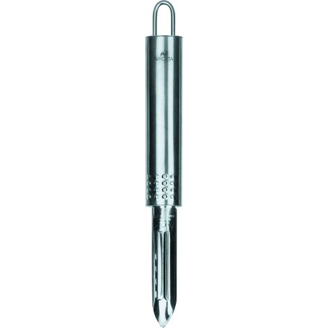 Fackelmann 40080339 Pelaverdure 19,1 cm in acciaio inox, taglia unica, argento