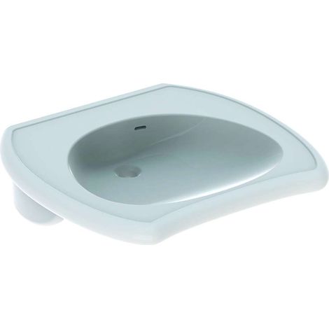 Geberit Lavabo Vitalis, accessible en fauteuil roulant 65cm, avec (1/3)