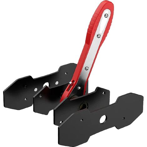 Outil de compression de l'étrier de frein, construction en acier, conception à cliquet à 360 degrés, compatibilité avec les étriers à quatre pistons, fonctionnement convivial, caractéristiques de sécu (1/5)