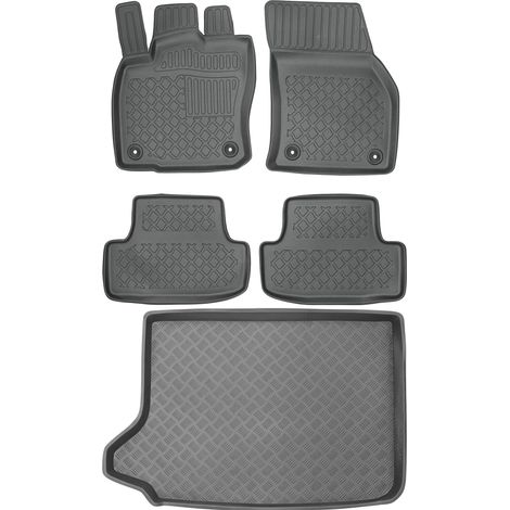 Set di tappetini per auto e tappetino per bagagliaio per Audi Q2 Crossover del 2016 (1/5)