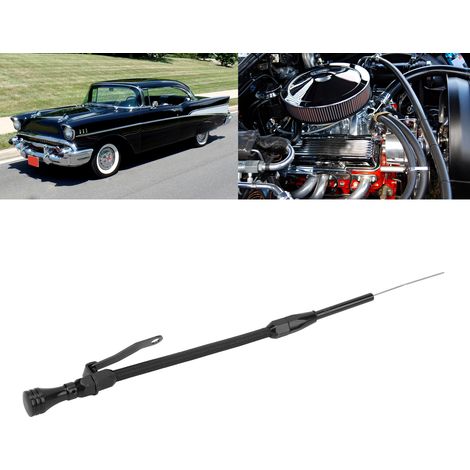 Jauge de Niveau d'Huile en Acier Inoxydable pour Moteur Chevy 283 350 1957‑1979