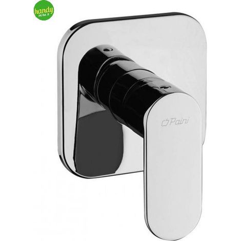 Miscelatore ad incasso domus Paini per doccia cromo 115x115cm (1/2)
