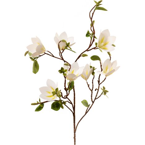 Künstlicher Blumenstrauß mit 100 cm langen Stielen, weiß, für Heim- und Hochzeitsdekorationen (1/3)