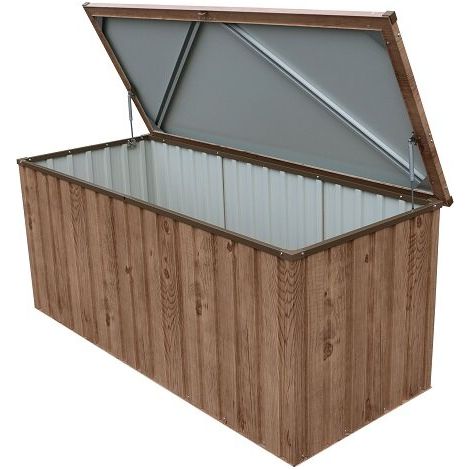 Metall Garten Gerätebox Kissenbox 770 L