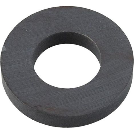 Imán anillo ferrita stoker 42x22x8 mm alta coercitividad resistente
