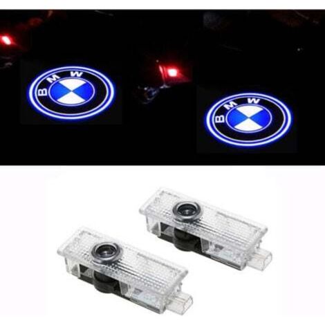 La lumière de bienvenue de 2 pièces convient à la voiture BMW BMW Led lumière de projection laser logo lumière de porte éclairage modifié lumière d'ambiance-- (1/4)
