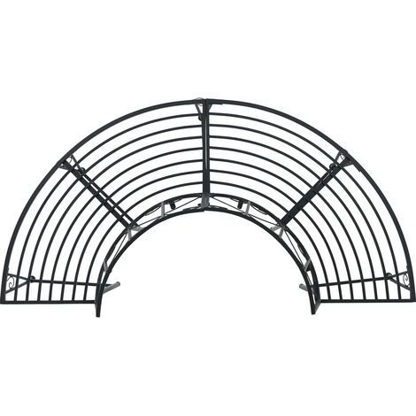 Maison Exclusive - Baumbank 4-Sitzanzahl 160 x 80 x 89 cm Stahl S (1/5)