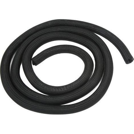 Gaine fendue pour fils auto 3M noir 25MM, manchon thermorésistant auto-enroulable, protection câblage voiture, lot tuyau spiralé haute température (1/5)