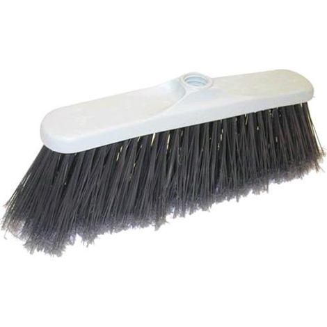 Scopa Scope Industriali Pvc Nero Piumato Senza Manico Art. 36/1 Conf. 10 Pz