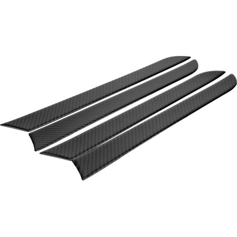 4 dekorative Türverkleidungen aus Kohlefaser für Audi A4 B8 (2007–2016), Seitenschutzrahmen, Interieurzubehör, 4er-Set (1/5)