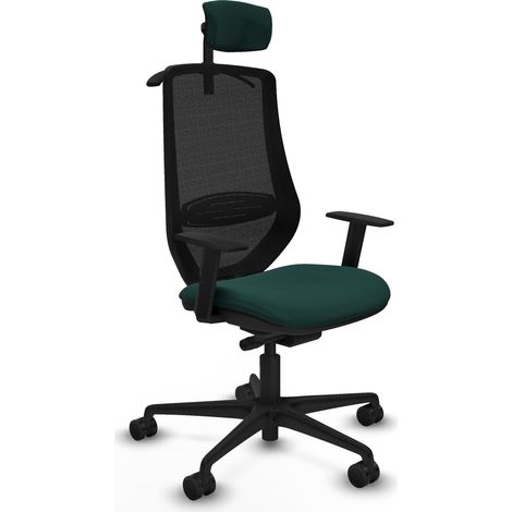 piqueras-y-crespo Mardos silla de oficina verde cómoda (1/3)
