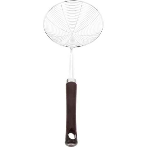 Écumoire Design Trou Suspendu Passoire en Acier Inoxydable avec Manche (1/5)
