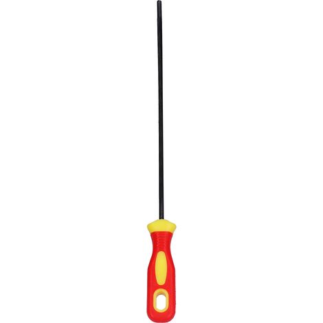 à chaîne pour scie à bûches lime ronde en acier durable avec